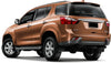 Isuzu MU-X Chrome Rear Bumper Step Plate Guard (2013-2015)