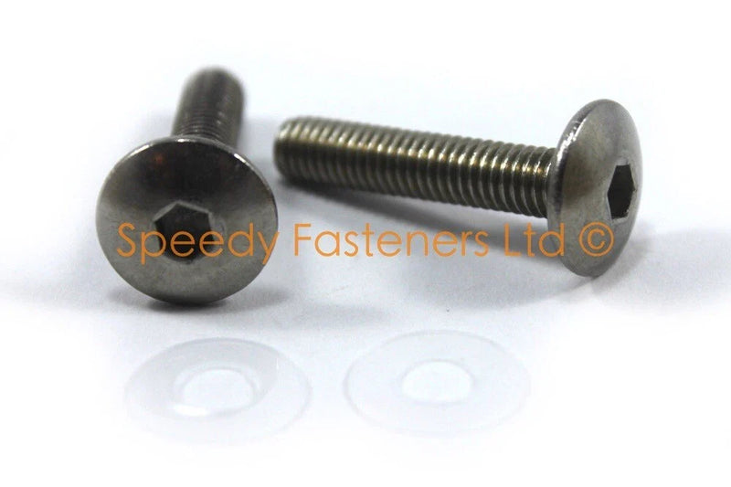 Suzuki GSX-R 2 x Pernos / M6 x 30mm / Guardabarros FENDER Acero Inoxidable
