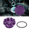 Subaru Purple Aluminum Alloy Gas Oil Filler Plug Cover