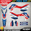 Honda CRF 450 Full Custom Graphic Kit FIERCE Style Stickers (2013-2016)