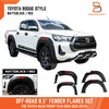 Toyota Hilux SR5 Dual Cab 4x4 8.5" Fender Flares (2020-2023)