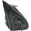 Toyota Hilux REVO Left Side Chrome Electric Mirror w/LED (2015-ON)