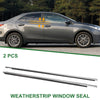 Toyota Corolla Front Left & Right Weatherstrip Window Seals (2014-2018)