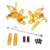 Suzuki SV650 CNC Adjustable Rearset Footpegs (2017)