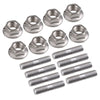 Toyota Nissan Honda Stainless Steel 8pcs Exhaust Manifold Stud & Nut Kit