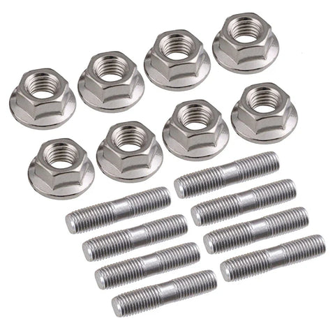 Toyota Nissan Honda Stainless Steel 8pcs Exhaust Manifold Stud & Nut Kit