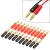 Various Models 4MM Gold Plated Audio Speaker Cable Wire 2 x Banana Plug Connectors