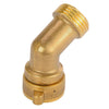 RV Trailer Water Pipe Joint 45 Degree Elbow Hose Adapter