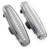 Infiniti EX25 M35 Q60 Q70 QX50 Clear LED Sequential Side Marker Lights (2008-2020)