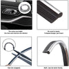 Various Models Silver 5M Car Interior Door Gap Edge Line Insert Molding Trim