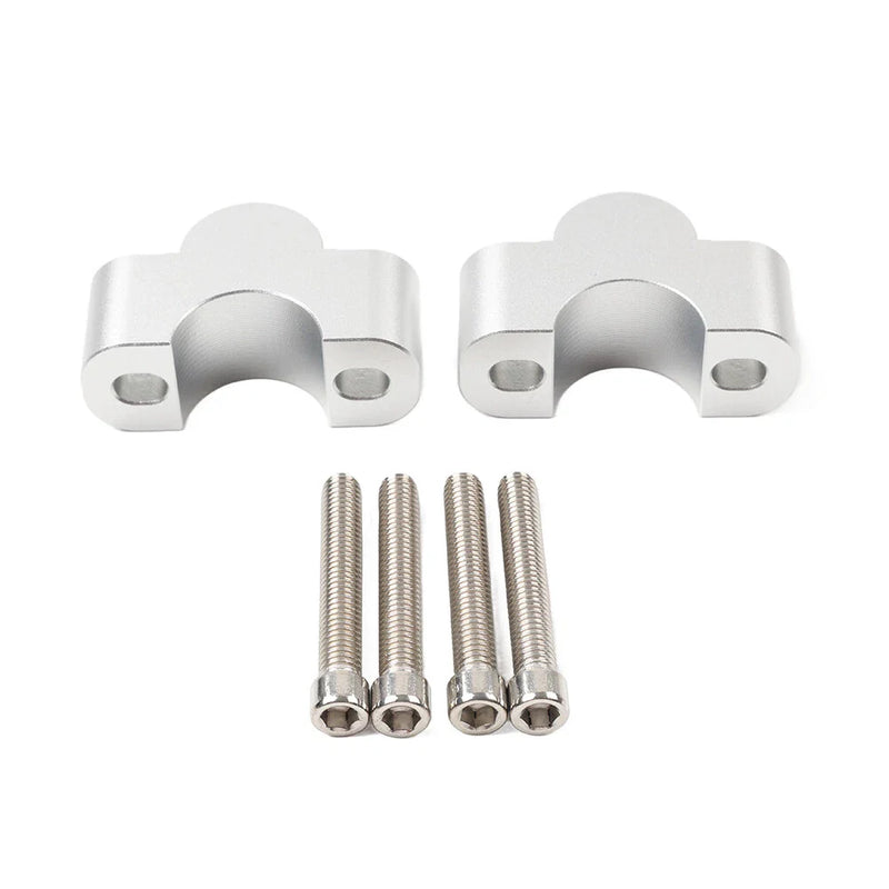 Honda Suzuki Kawasaki 25mm Handlebar Riser Lift Clamps