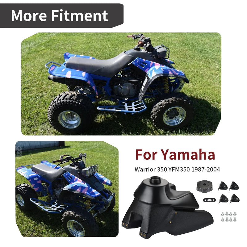 Yamaha Warrior 350 Gas Fuel Petrol Tank (1987–2004)