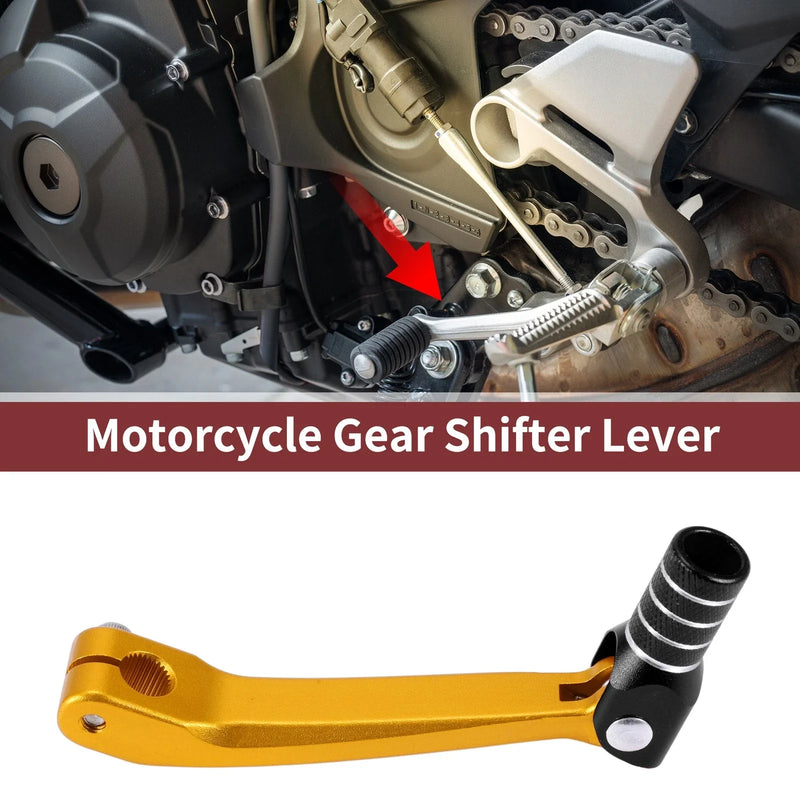 Honda CRF150F Gold Tone Black Silver Tone Gear Shifter Lever