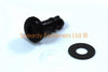Motorcycle Nero dzus Esagonale Allen Sgancio Rapido 17mm carenatura Fissaggio