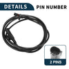 Mercedes-Benz Sprinter 2500 Rear Right ABS Wheel Speed Sensor (2007-2018)