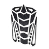 Silver Motorcycle Oil Fuel Tank Pad Cover Guard Protector Decal Sticker