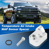 GMC Sierra 6.6L Diesel Silver Tone Sensor Spacer Kit