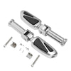 Harley Heritage Classic, Fat Bob Chrome Passenger Footpegs Bracket (18-25)