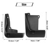 Toyota Camry (2018-2022) Black 1 Set Mud Flaps Splash Guards
