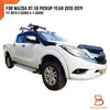 Mazda BT-50 Ute 4PC White Front Fender Flare Wheel Arch (2012-2019)