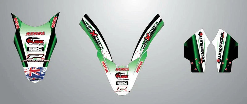 2014 Kawasaki KX 85 Aussie Pride Sticker Kit (2014)