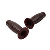 Vintage Motorcycle Handlebars Brown Universal 7/8" Easy-Hold Hand Grips