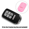 Honda Accord, Civic, CR-V 5 x Button Key Fob Cover Case Pink (2003-2023)