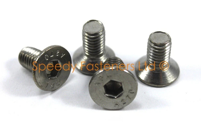 Ford Ka 4 x Freno a Disco Mozzo Tenuta Viti Bulloni Acciaio Inox