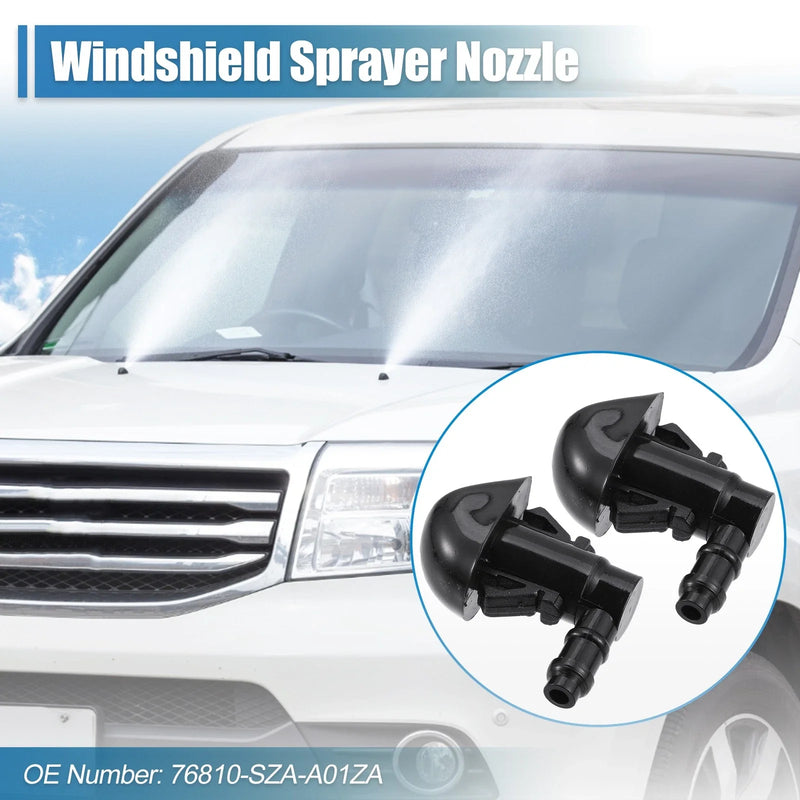 Honda Pilot (2009-2015) - 2 x 76810-SZA-A01 Front Windshield Washer Nozzles