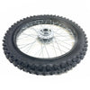 PIT PRO Dirt Bike 12mm 70/100-17 Front Wheel Rim Knobby Tyre