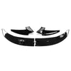 BMW F10 5 Series Black Front Bumper Spoiler Lip Splitter (2011-2016)