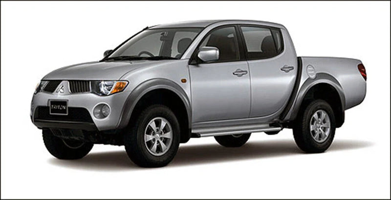 Mitsubishi L200 Triton Chrome Mirror Side Covers (2006-2014)