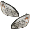 LH & RH Headlight For Buick Lucerne 2006-2011 Halogen w/