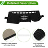Toyota Land Cruiser Prado 150 (2010-2023) Black Dashboard Cover Mat