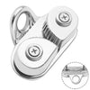 Boat Sailboat Kayak Canoe Cam Pulley Rope Clamp Accessory