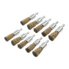 Various Models 16mm Wire Wheel Brush Cup - 5 x Copper Plated Crimped Steel