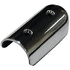 35mm Round Gunnel - 316 Stainless Steel Gunwhale End Cap