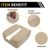 Chevrolet Silverado Microfiber Leather Beige Center Console Cover