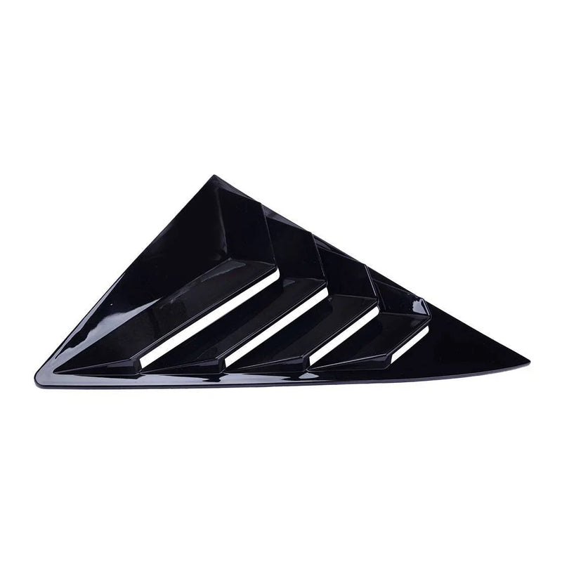 Toyota Camry Black Rear Side Window Louver Covers