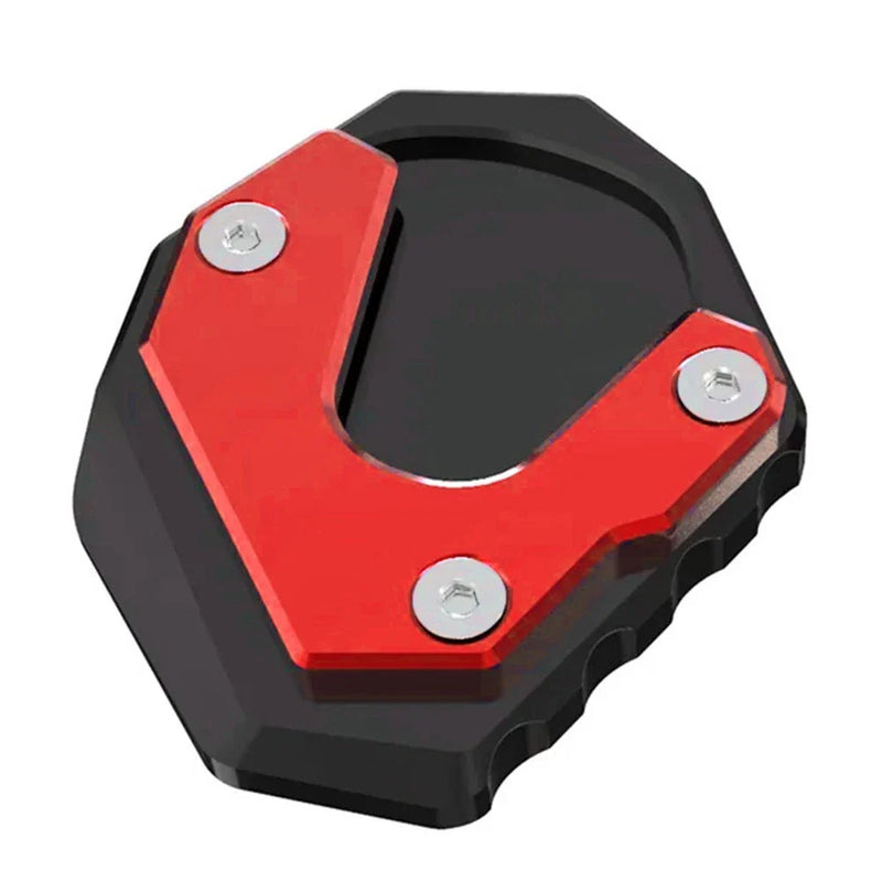 Honda XL750 TRANSALP (2023-2024) Red Side Stand Enlarger Kickstand Pad