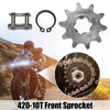 Dirt Bike Mini Bike 420 10T 17mm Front Engine Sprocket