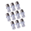 Car RV Camper Trailer 10x Red LED Interior Light Bulbs (2396 1156 1141)