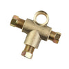 T-Shaped Brake Line Hose Connector 3-Way Adapter