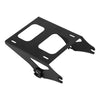 Harley Touring (2014-2025) Black Two Up Mount Luggage Rack