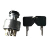 Case Skid Steer Loader 1835B 1835C 1840 Ignition Switch w/ 2 Keys