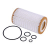 Mercedes-Benz C320 Engine Oil Filter Set with 5 x Rubber Rings (2001-2010)