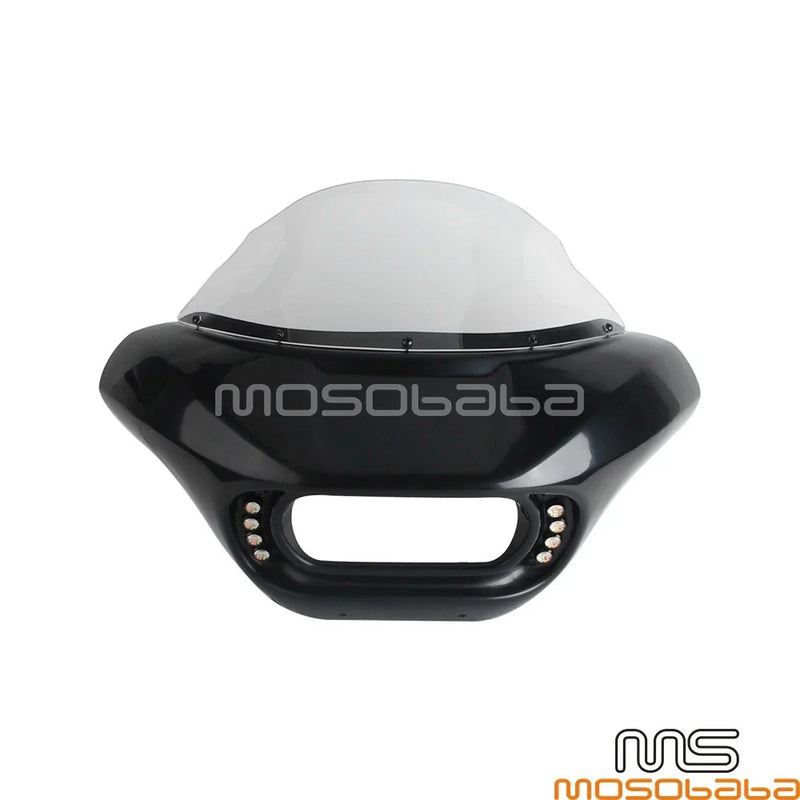 Softail Street Bob Dual LP4 Headlamp Fairing Windshield Bracket (2018-2023)