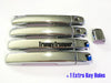 Isuzu D-Max MU-X Chrome 4 Door Handle Cover Trim (2012-2019)