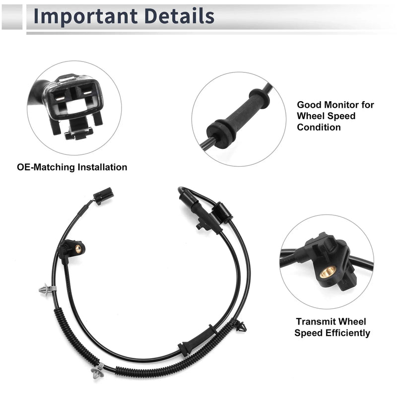 Kia Sorento ABS Wheel Speed Sensor (2011-2012)