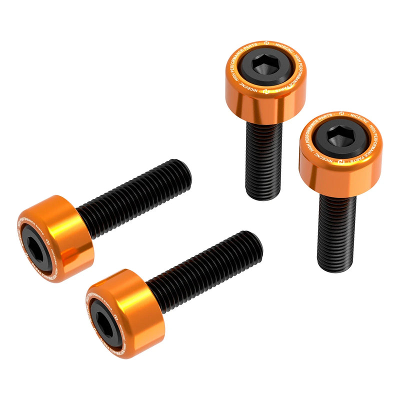 Harley Road King FLHR NICECNC Shock Suspension Screw Covers (1994-2023)